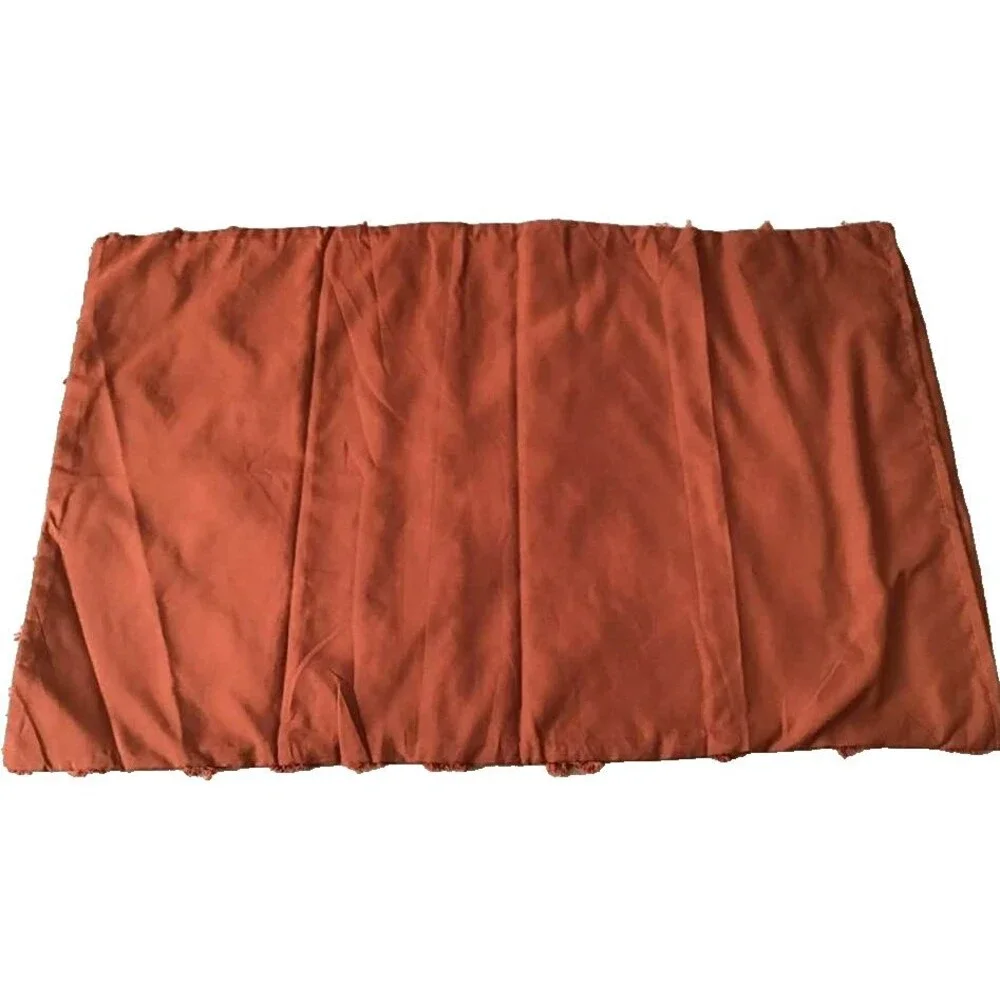 Oeko Tex Standard 100 Tufted Full Queen Duvet Cover Bed Rust Chenille Diamond 3